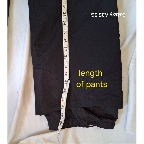Obermeyer Ladies Black Insulated Snow Pants Size 14 Polyester Ski Wear Winter Ge - Picture 13 of 16